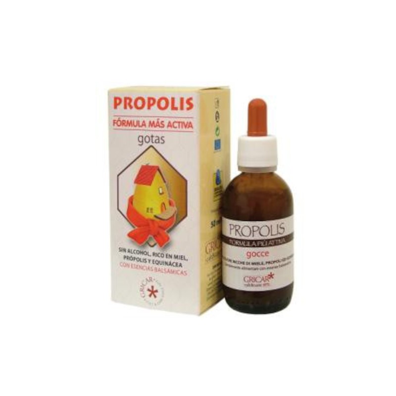 Gricar Própolis Gotas (Gocce) Adultos 50 ml-1