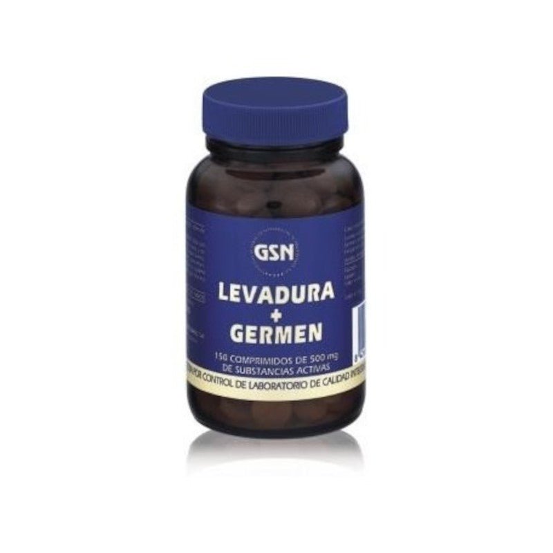 Gsn Levadura + Germen 500 g 150 Comprimidos-1