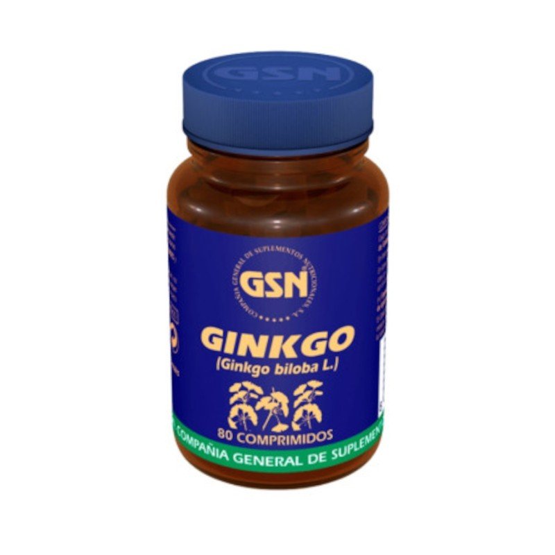 Gsn Ginkgo Biloba 582 mg 80 Comprimidos-1