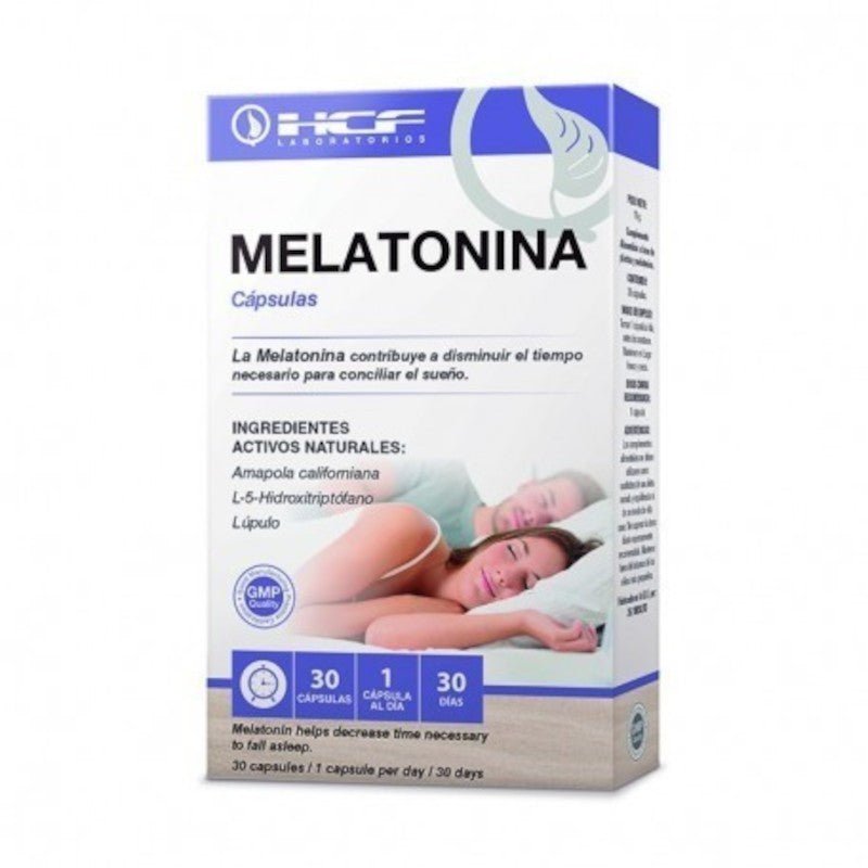 Hcf Melatonina 30 Cápsulas-1