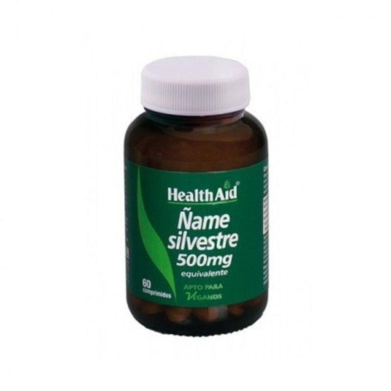 Health Aid Ñame Silvestre Raíz (Wild Yam) 60 Comprimidos-1