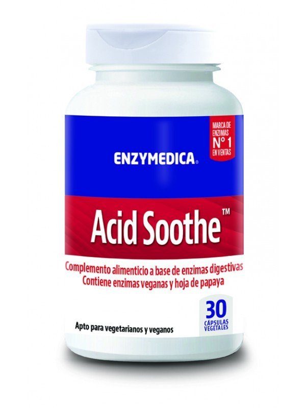Enzymedica Acid Soothe 30 cápsulas-1