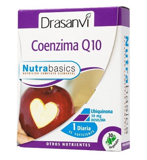 Drasanvi Nutrabasics Coenzima Q10 30 Perlas-1