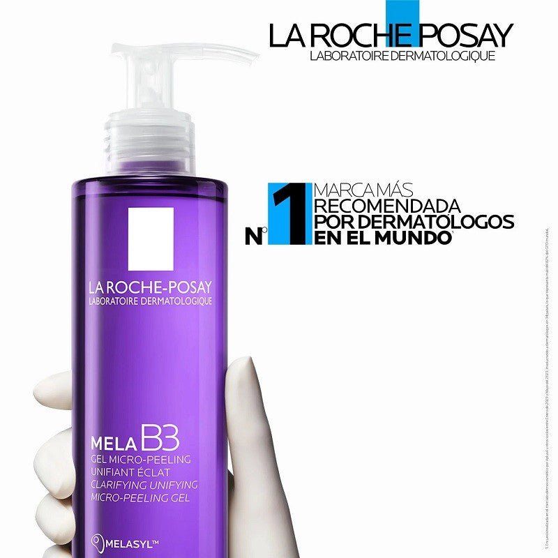 LA ROCHE POSAY Mela B3 Gel Limpiador Facial Exfoliante Antimanchas 200ml-6