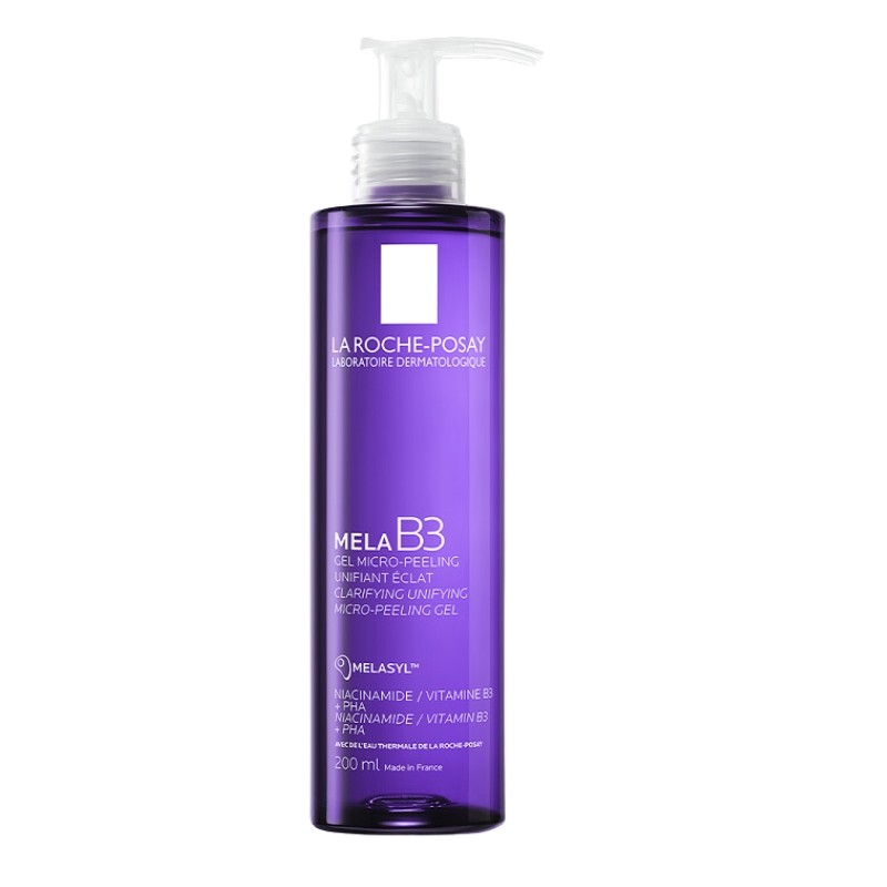 LA ROCHE POSAY Mela B3 Gel Limpiador Facial Exfoliante Antimanchas 200ml-2