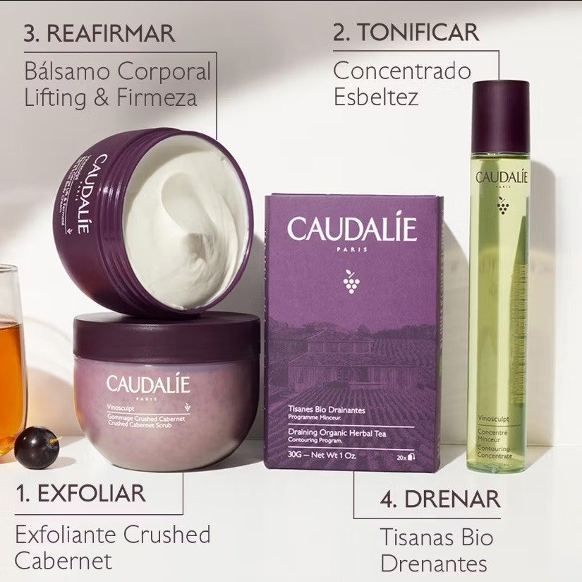 CAUDALIE Vinosculpt Exfoliante Crushed Cabernet 250gr-5