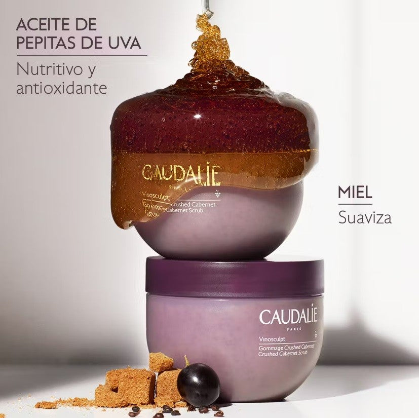 CAUDALIE Vinosculpt Exfoliante Crushed Cabernet 250gr-6