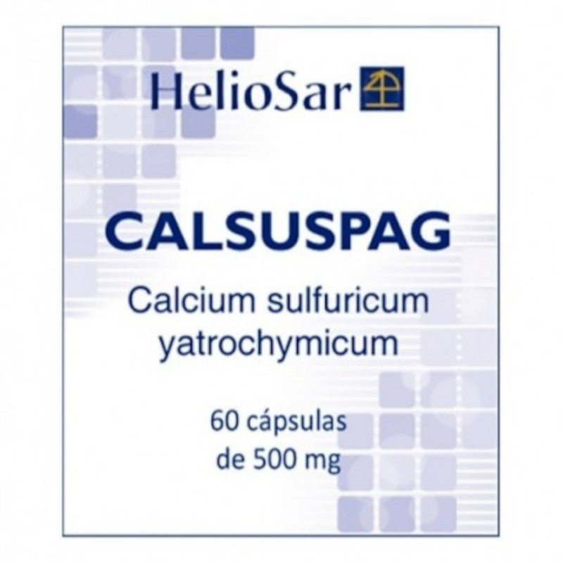 Heliosar Calsuspag Calcium Sulfuricum 60 Cápsulas-1