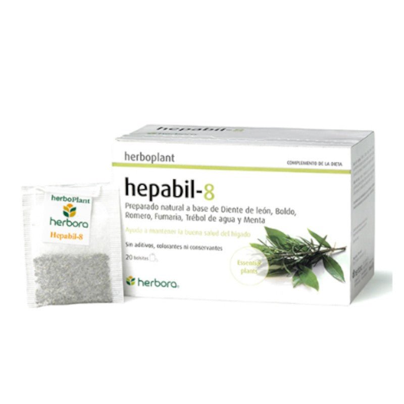 Herbora Herboplant Hepabil-8 20 Infusiones-1