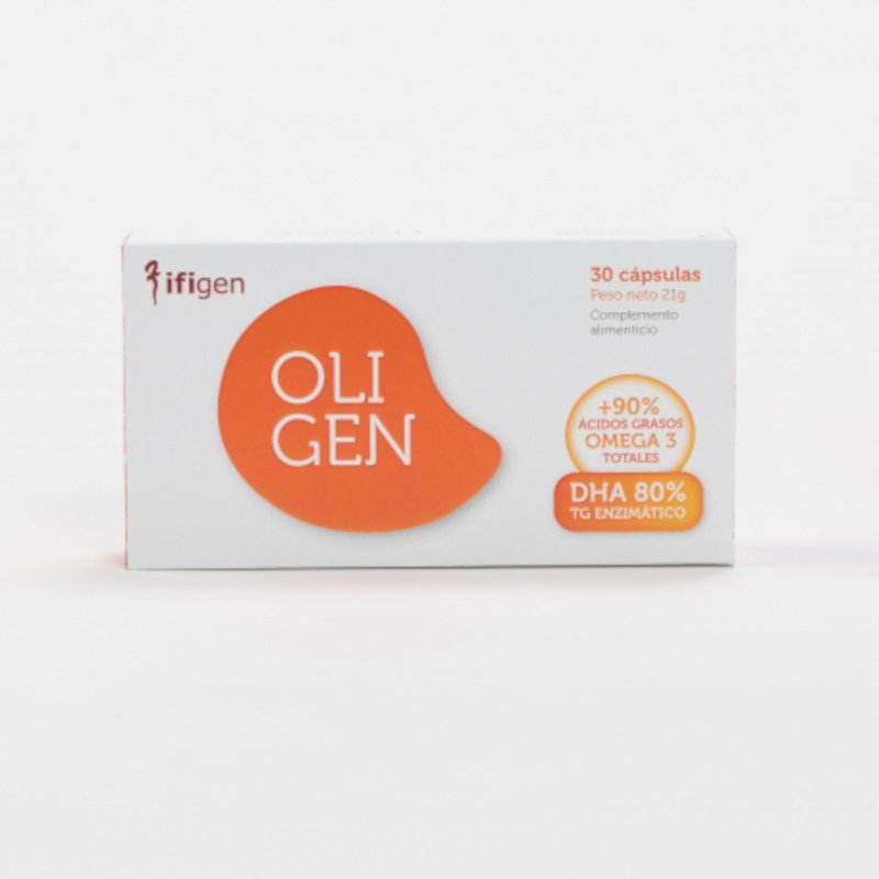 Ifigen Oligen DHA 80% TG Enzimático 30 Cápsulas-1