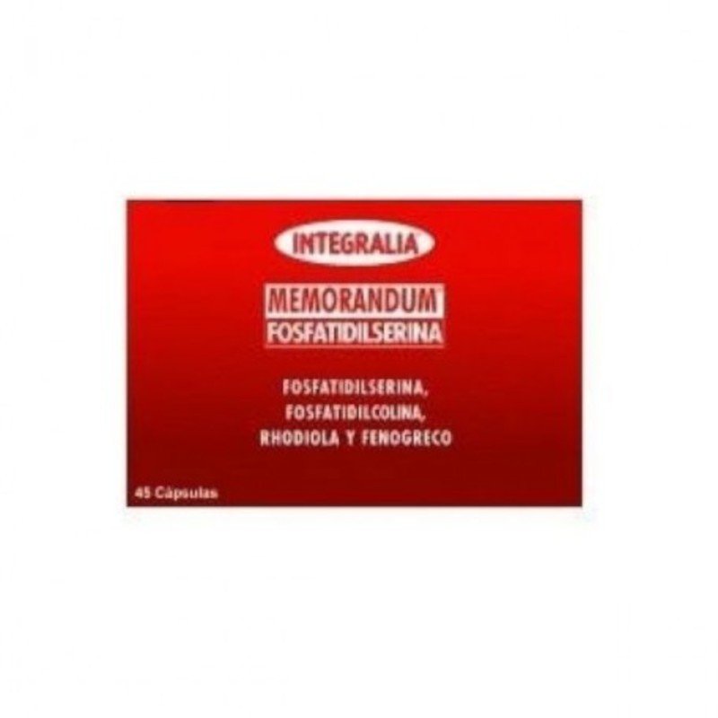 Integralia Memorandum Fosfatidilserina 45 Cápsulas-1