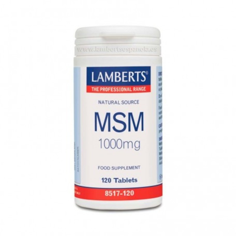Lamberts MSM 1000 mg 120 Comprimidos-1