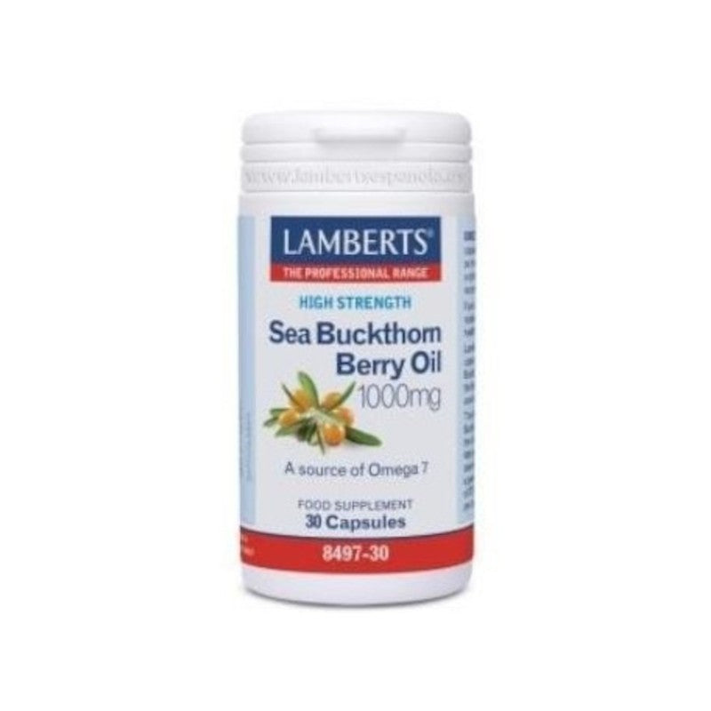 Lamberts Aceite del Fruto del Espino Amarillo 1000 mg 30 Cápsulas-1