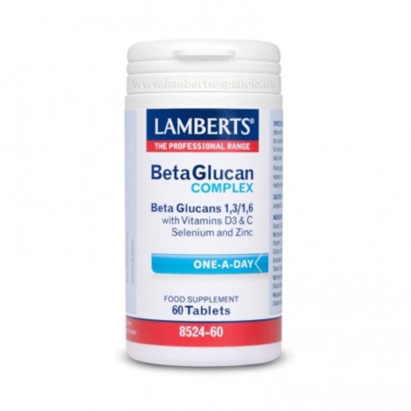 Lamberts Complejo de Beta Glucanos 60 Cápsulas-1