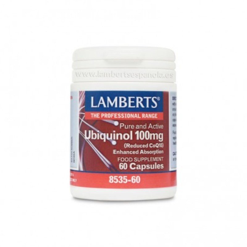 Lamberts Ubiquinol 100 mg 60 Cápsulas-1
