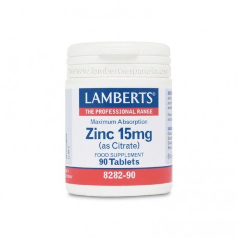 Lamberts Zinc (Citrato) 15 mg 90 Comprimidos-1