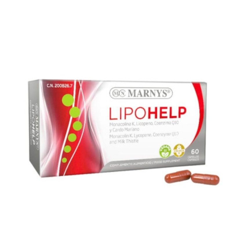 Marnys Lipohelp 60 Cápsulas Sin Dióxido de Titanio-1