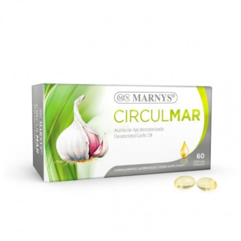 Marnys Circulmar Aceite de Ajo 500 mg 60 Perlas-1