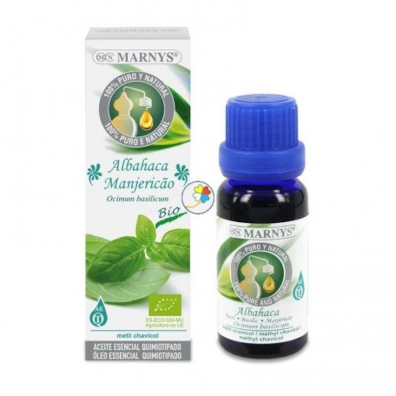 Marnys Aceite Esencial de Albahaca Bio 15 ml-1