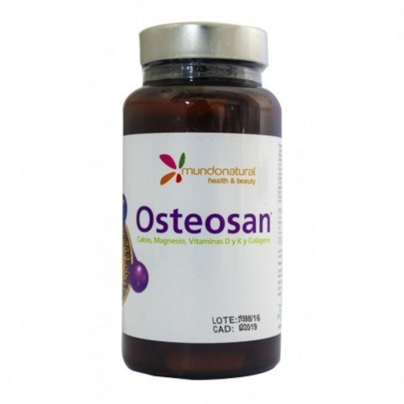 Mundo Natural Osteosan 60 Cápsulas-1