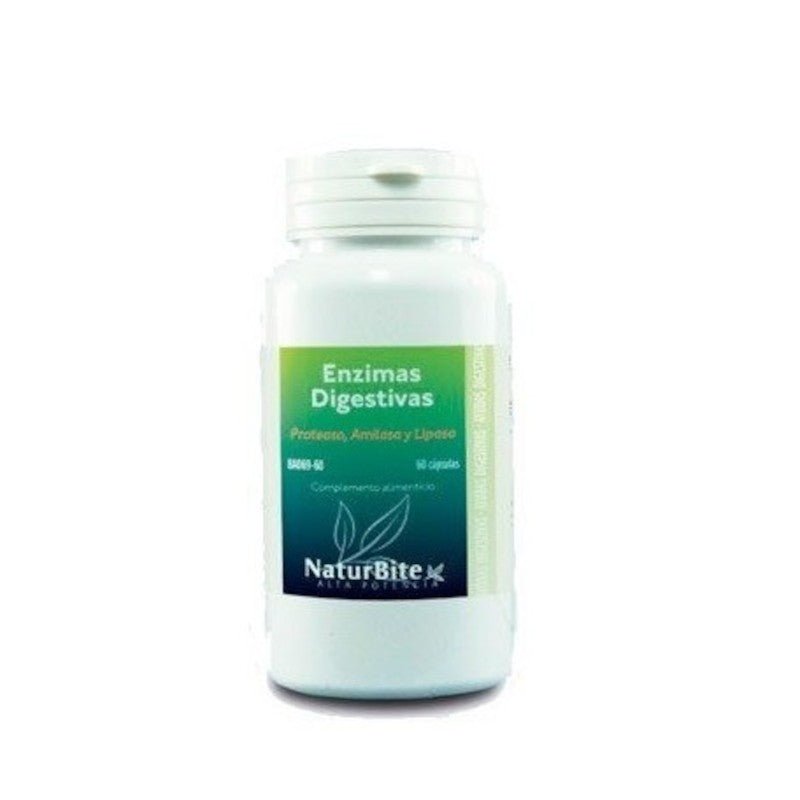 Naturbite Enzimas Digestivas 60 Cápsulas-1