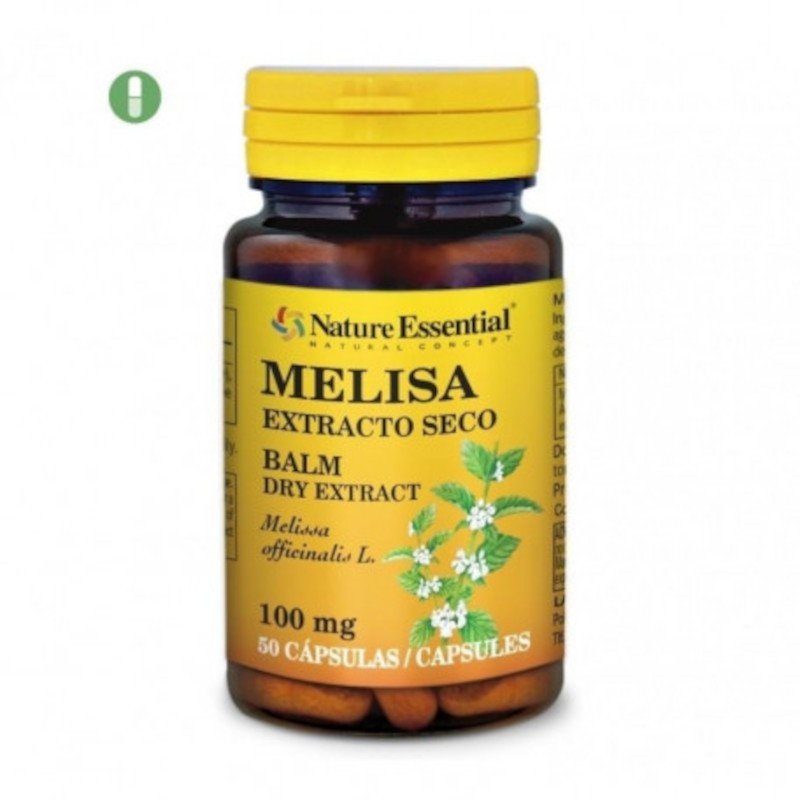 Nature Essential Melisa Extracto Seco 50 Cápsulas-1
