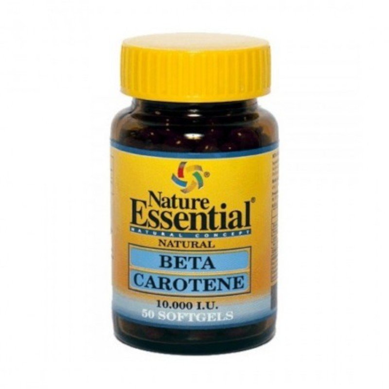 Nature Essential Betacaroteno 10000 UI 50 Perlas-1