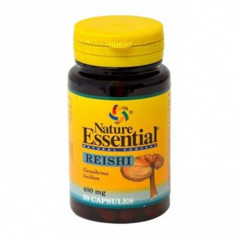 Nature Essential Reishi (Micelio) 400 mg 50 Cápsulas-1