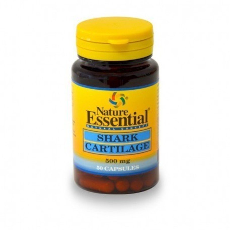 Nature Essential Cartílago de Tiburón 500 mg 50 Cápsulas-1