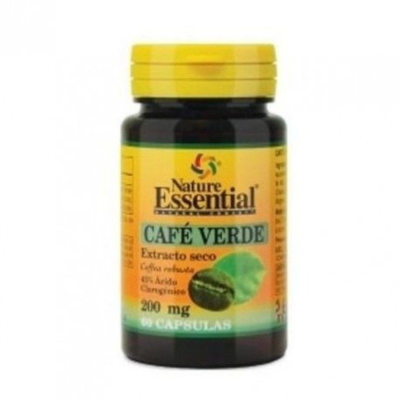 Nature Essential Cafe Verde 200 mg (Ext. Seco) 60 Cápsulas-1