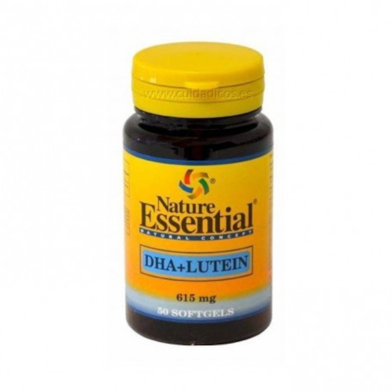 Nature Essential DHA + Luteína 615 mg 50 Perlas-1