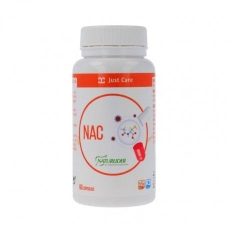 Naturlider NAC (N-Acetil Cisteína) 600 mg 60 Cápsulas-1