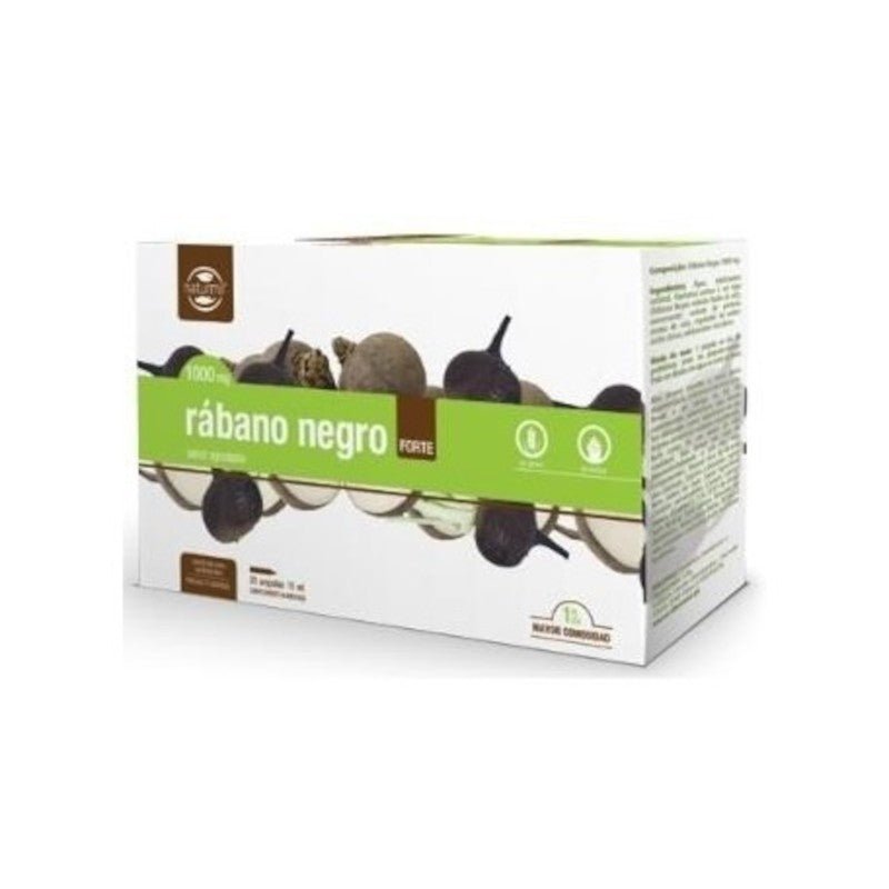 Naturmil Rábano Negro Forte 1000 mg 20 Ampollas-1