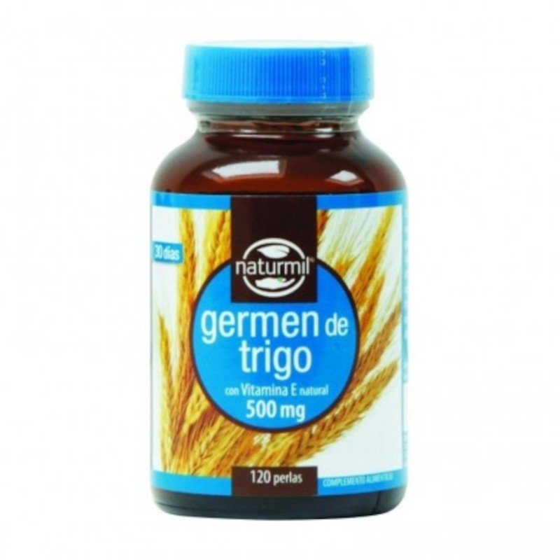 Naturmil Germen de Trigo 500 mg 120 Perlas-1