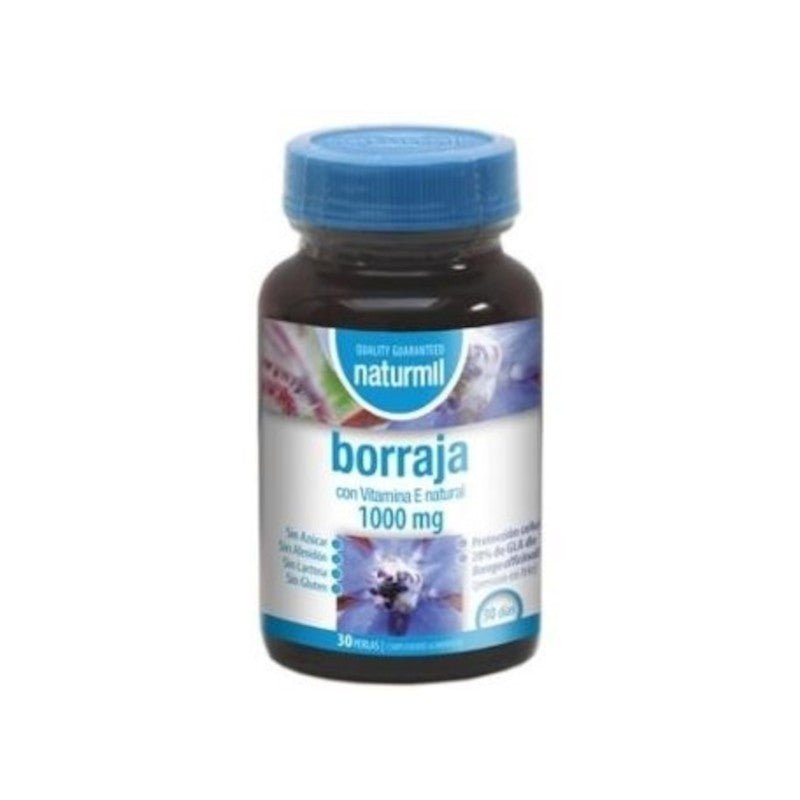 Naturmil Borraja 1000 mg 30 Perlas-1