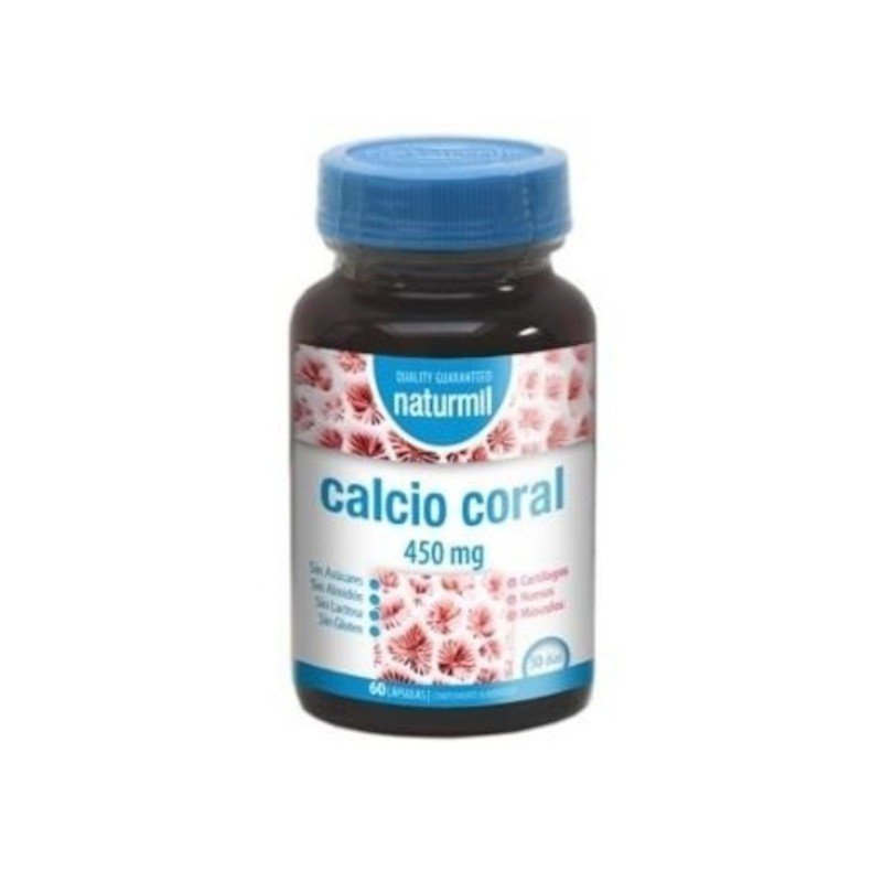 Naturmil Calcio Coral 450 mg 60 Cápsulas-1