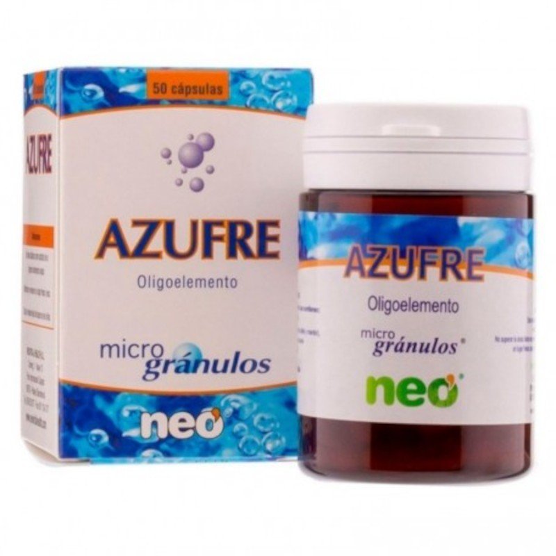 Neo Azufre Microgránulos 50 Cápsulas-1