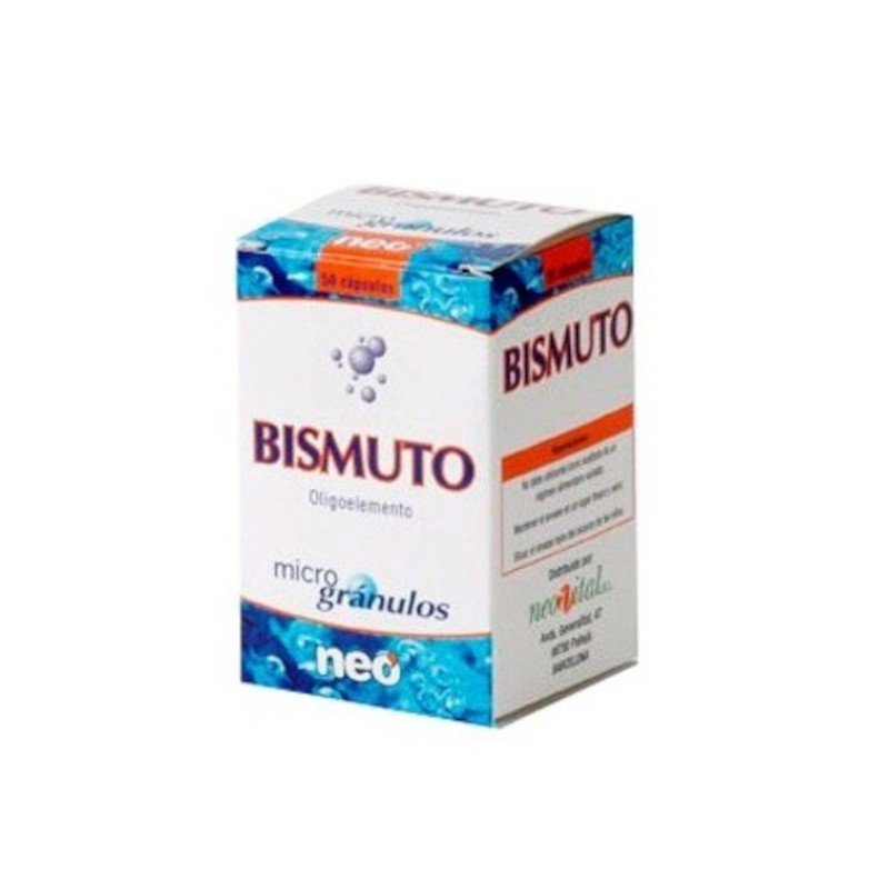 Neo Bismuto Microgránulos 50 Cápsulas-1