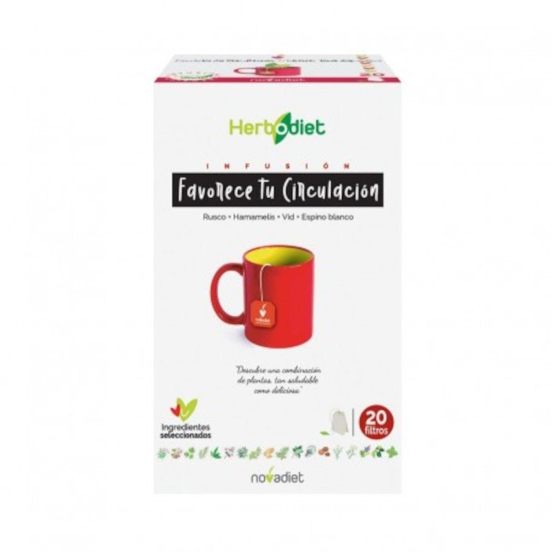 Novadiet Herbodiet Favorece tu Circulación 20 filtros-1