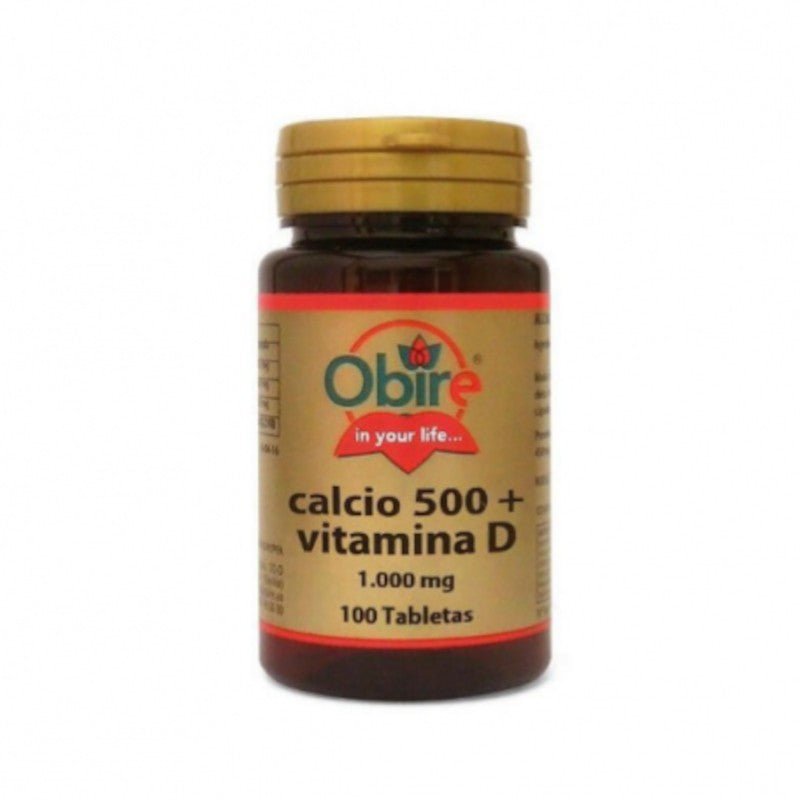 Obire Calcio 500 + Vitamina D 100 Comprimidos-1
