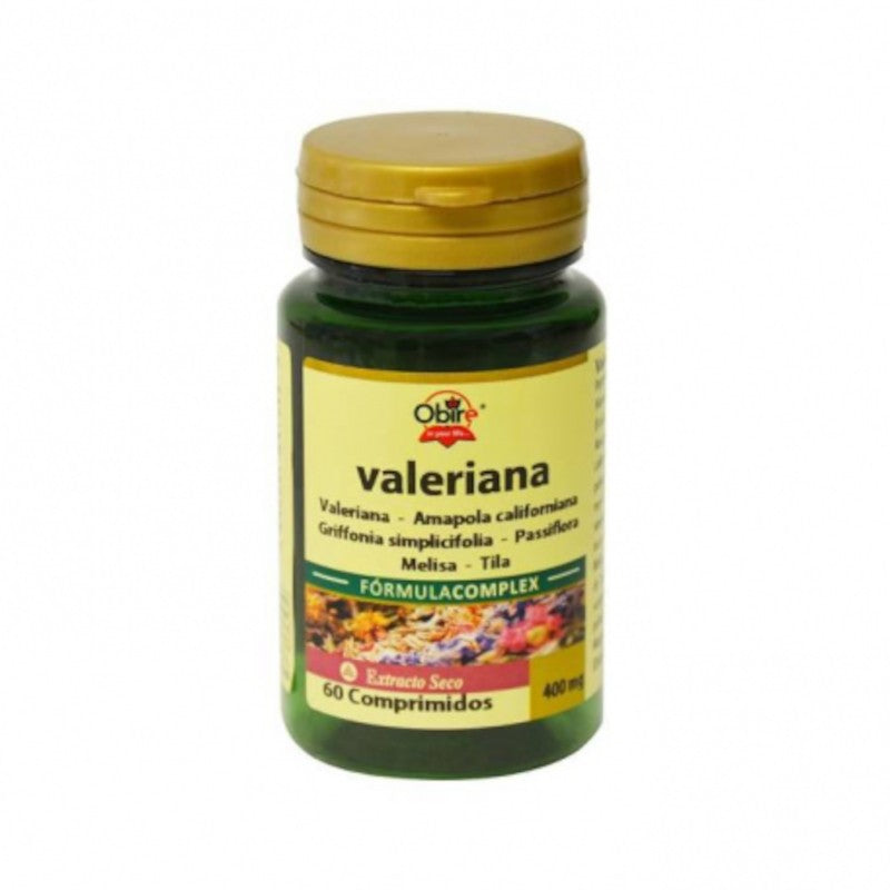 Obire Valeriana Complex Ext Seco 400 mg 60 Comprimidos-1