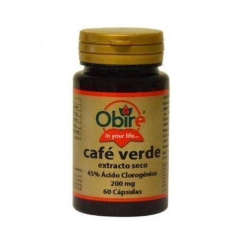 Obire Cafe Verde Ext Seco 200 mg 60 Cápsulas-1