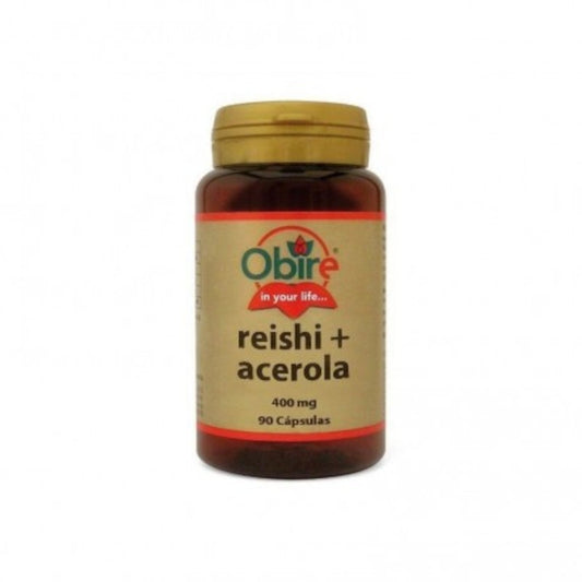 Obire Reishi (Micelio & Acerola) 400 mg 90 Cápsulas-1