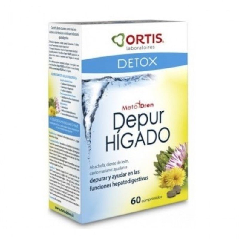 Ortis Metodren Depur Hígado 60 Comprimidos-1