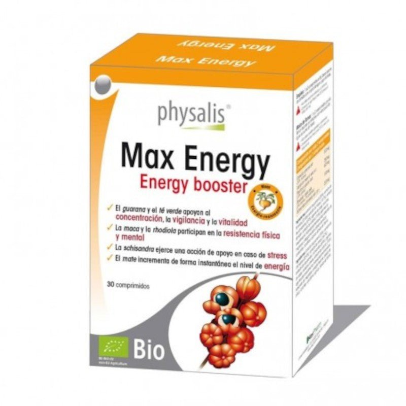 Physalis Max Energy Bio 30 Comprimidos-1