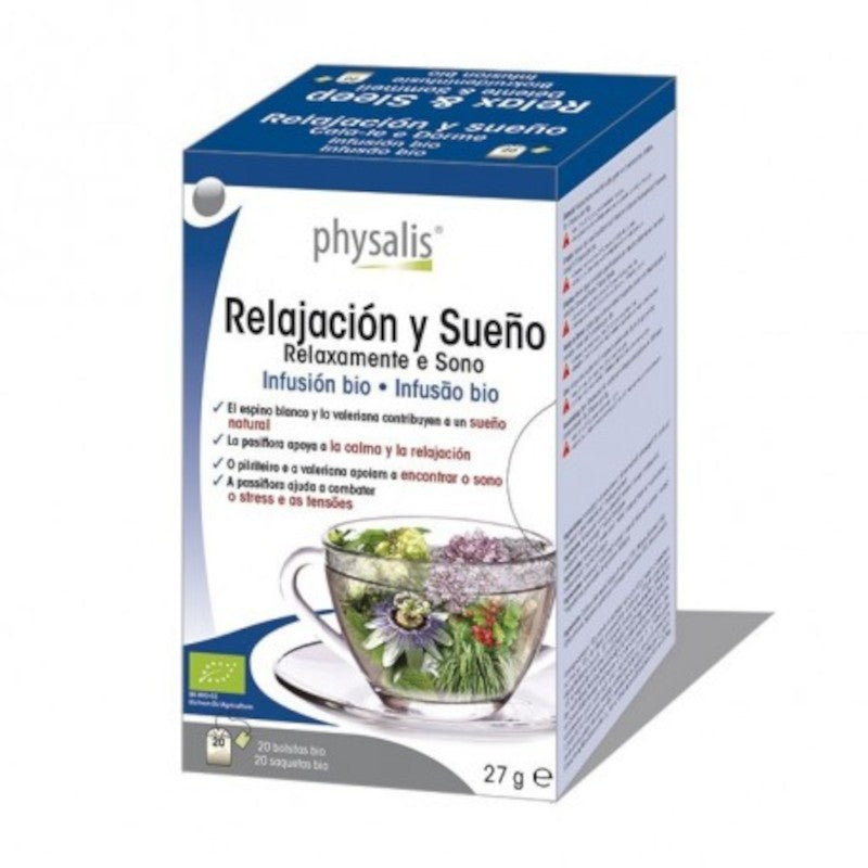Physalis Relax y Sueño Infusión 20 Bolsitas-1
