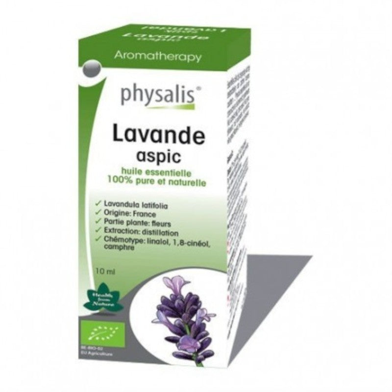 Physalis Aceite Esencial Lavanda (Spica) Bio 10 ml-1