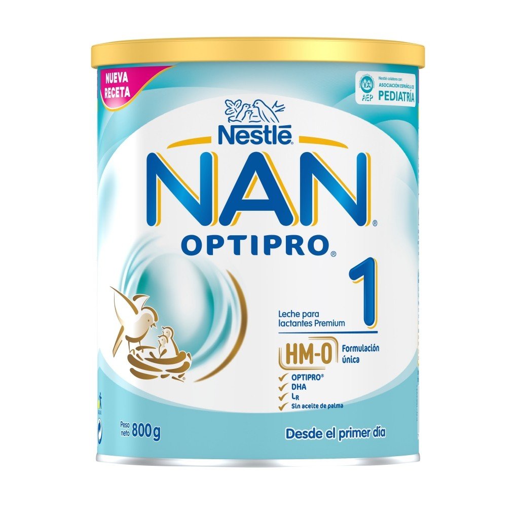 NAN OPTIPRO 1 Leche de Iniciación para Lactantes 800g-2