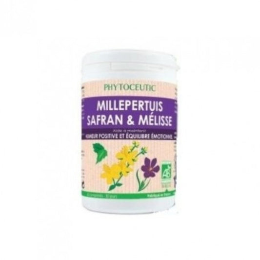 Phytoceutic Hipérico + Azafrán + Melisa 60 Comprimidos-1