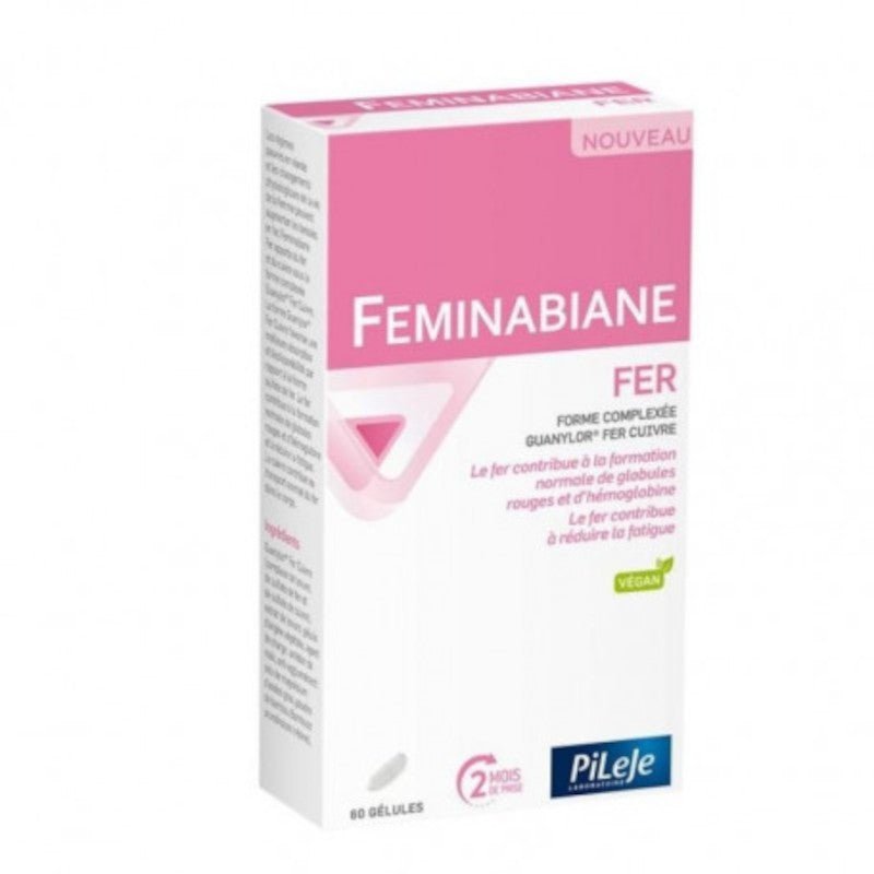 Pileje Feminabiane Hierro 60 Cápsulas-1